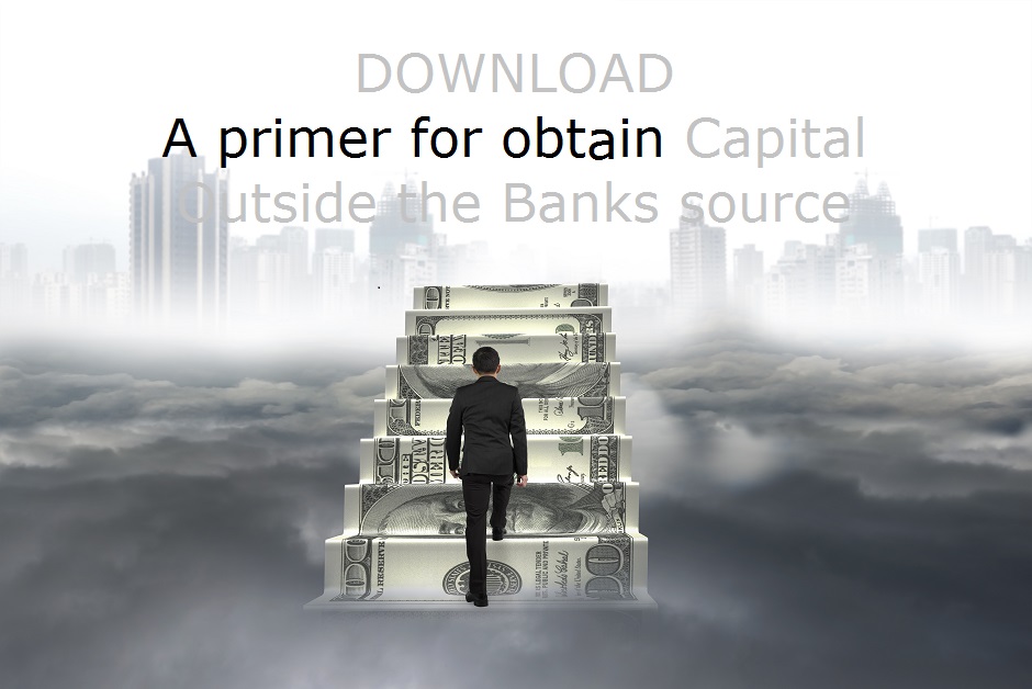 Business Man Climb On Money Stairs With City Landscape Cloudscap